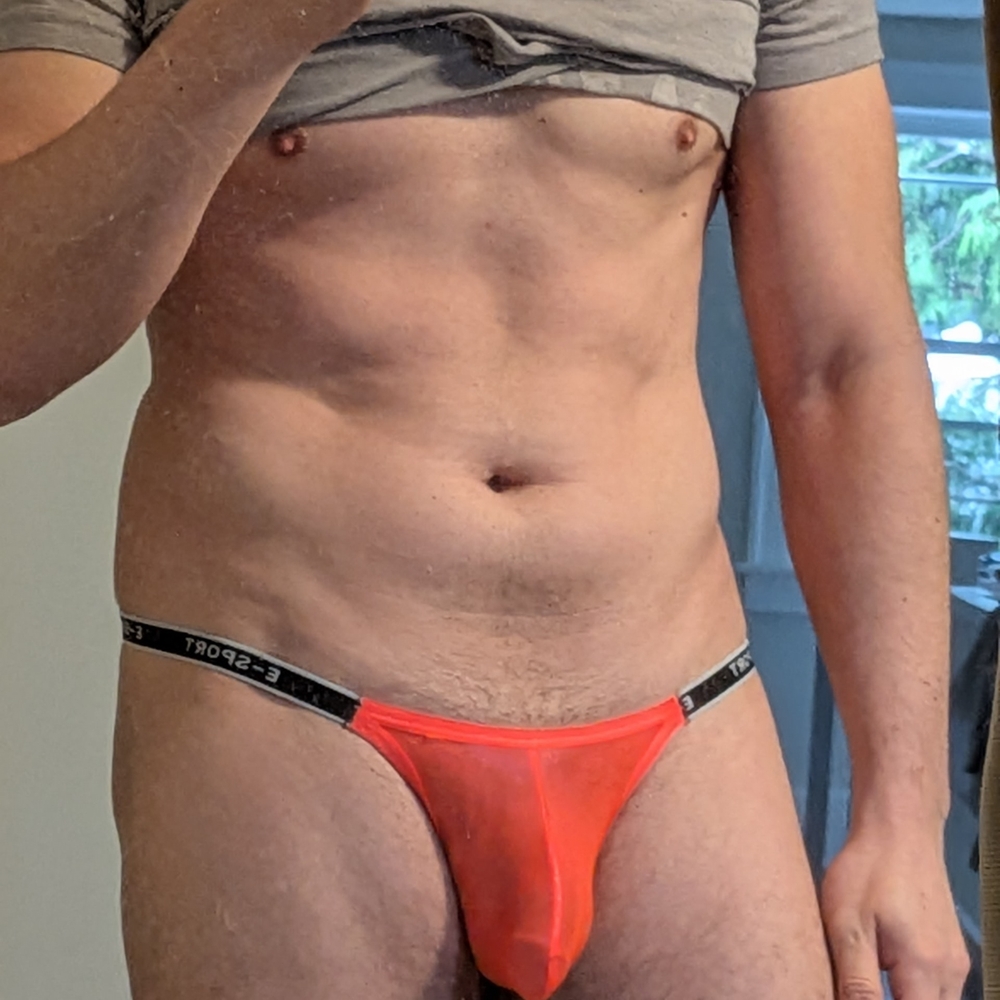 E-Sport Orange Thong XL - Picture 3 of 6